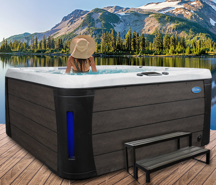 Calspas hot tub being used in a family setting - hot tubs spas for sale Anchorage