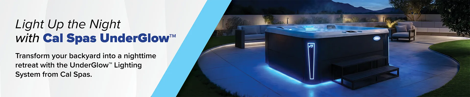 Calspas hot tub being used in a family setting - Anchorage